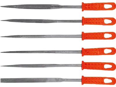 Pilniki Iglaki Komplet 6-SZTUKOWY 140mm TOP TOOLS