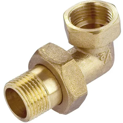 Złączka Mosiężna Śrubunek Kątowy Oring 1/2''