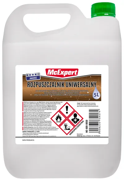 Rozpuszczalnik Uniwersalny DC 5l MC EXPERT