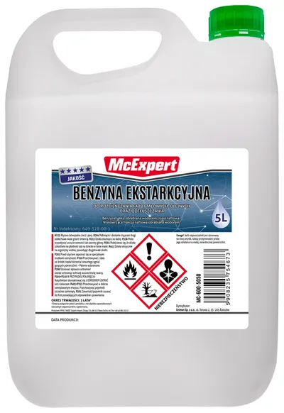 Benzyna Ekstrakcyjna 5l MC EXPERT