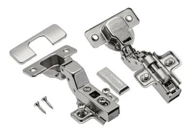 Zawias Wpuszczony Samodomykający / Hydrauliczny Prosty + PRO