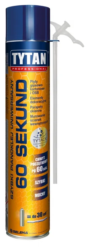 TYTAN Pianoklej Uniwersalny Wężykowy 60 Sekund 300ml