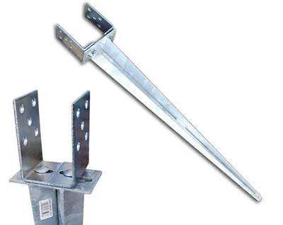 Podstawa Słupa Wbijana Regulowana 0-165*700 mm