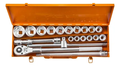 Zestaw Klucze Nasadowe 3/4'' NEO