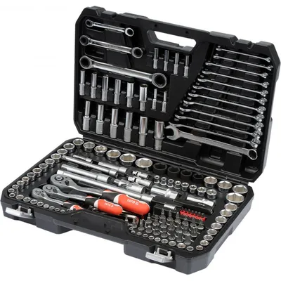 Zestaw Narzędziowy XXL 1/4'', 3/8'', 1/2'' 150 szt. YATO