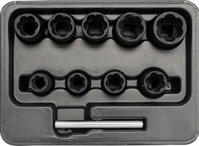 Zestaw Wykrętaków 3/8 10 Sztuk YATO
