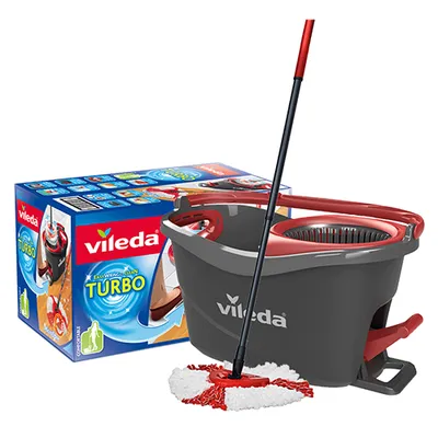 VILEDA Easy Wring Turbo Box, Mop+wiadro+wyciskacz