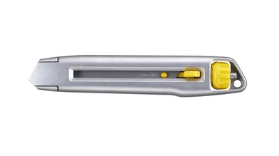 Nóż Interlock Metalowy Ostrze Łamane 18mm Karta STANLEY