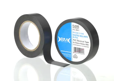 Taśma Elektroizolacyjna 10M*15MM BM GROUP - Czarna