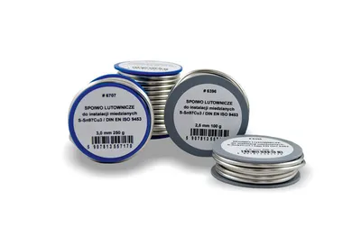 Lut Miękki Do Instalacji Miedzianych 2.5 50g AGAM