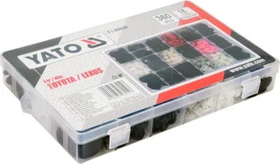 Komplet Spinek Samochodowych TOYOTA/Lexus 360 szt. YATO