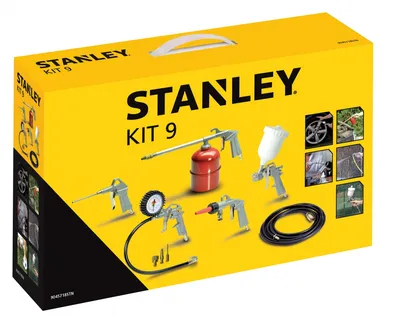 Zestaw Akcesorii Pneumatycznych KIT9 9 el. STANLEY