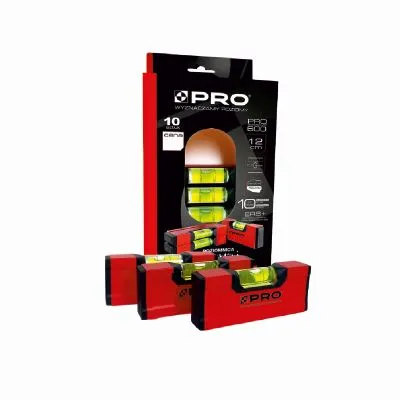 Poziomica Malowana Wskaźnik Poziomu 12cm PRO
