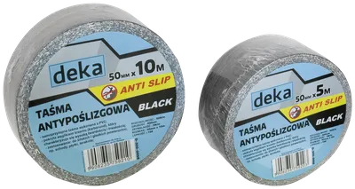 Taśma Antypoślizgowa Anti Slip Black 50MM*10M DEKA - Czarna