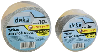 Taśma Antypoślizgowa Anti Slip Yellow-B 50MM*5M Czarna/Żółta DEKA
