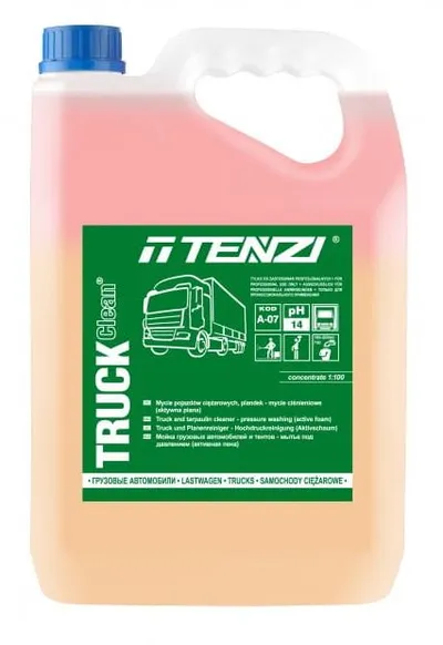 Silna Aktywna Piana Do Mycia Ciężarówek Truck Clean 5l TENZI