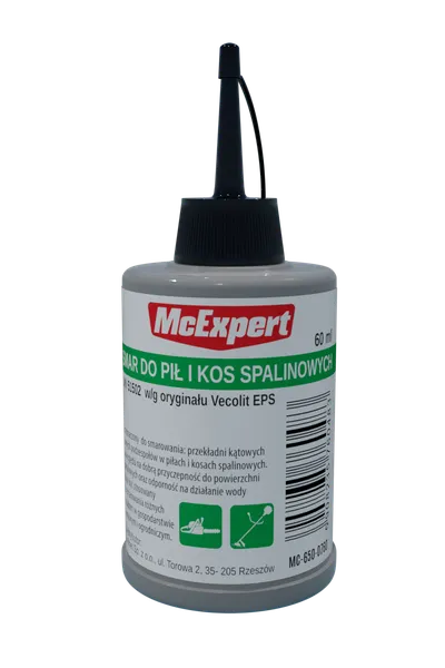 Smar Do Pił I Kos Spalinowych Butelka Z Mieszkiem 60ml MC EXPERT