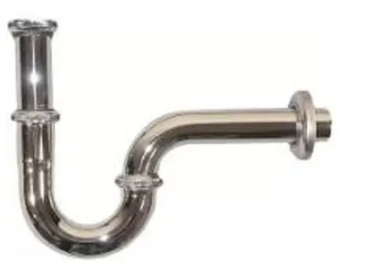 Syfon Rurowy Metalowy Bez Kielicha