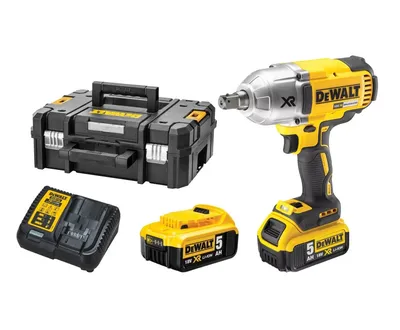 Klucz Udarowy Xr 1/2'' 18V 2*5.0AH Tstak 1625 Nm DEWALT
