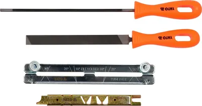 Zestaw Do Ostrzenia Łańcucha 4.0mm 4 szt. YATO