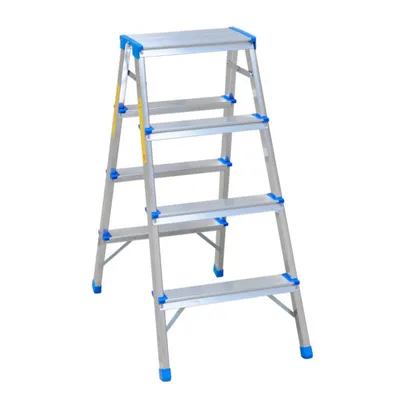 Drabina Aluminiowa Dwustronna 90cm 3 Stopnie + Podest DRABEX