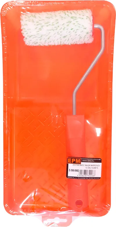 Zestaw Basic Wałek Mikrofaza 10cm Z Kuwetą EPM