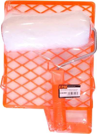 Zestaw Basic Wałek Poliester 18cm Z Kratką EPM