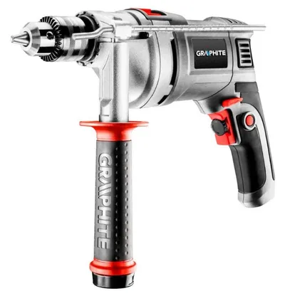 Wiertarka Udarowa 850W Uchwyt Kluczykowy 13 mm Obroty 0-3000 GRAPHITE