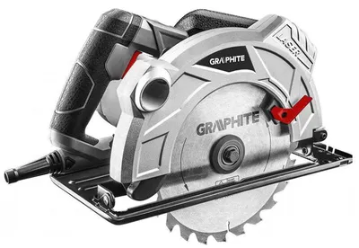 Pilarka Tarczowa 1800W 210*30MM Laser Głębokość Cięcia 73mm GRAPHITE