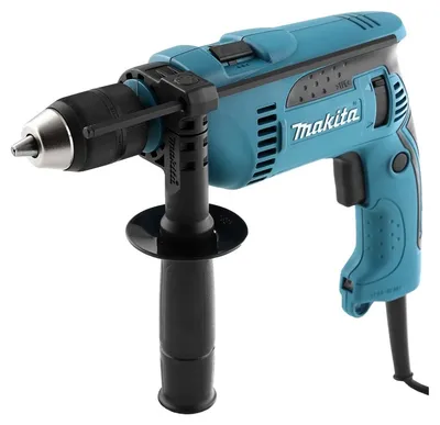 Wiertarka Udarowa 680W Uchwyt Szybkomocujący+waliz LED MAKITA