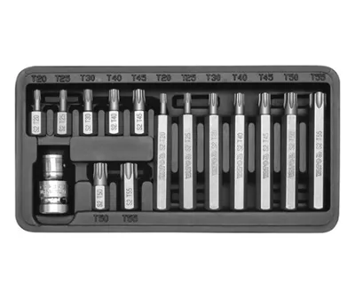 Komplet Kluczy Specjalnych 15 Cz. Torx YATO