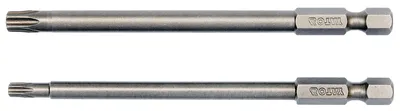 Bit, Grot Długi Torx Secur 2 SZT.T20*100MM T30*100MM YATO