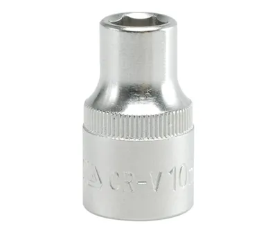 Nasadka Krótka 6-KĄTNA Chromowana 1/2'' 10mm YATO