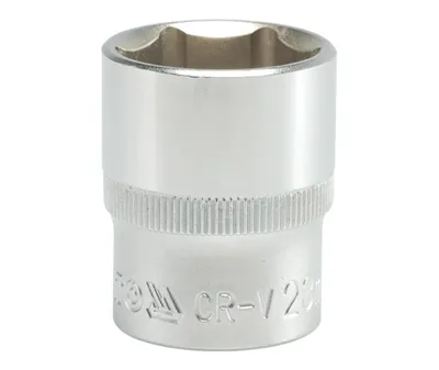 Nasadka Krótka 6-KĄTNA Chromowana 1/2'' 23mm YATO