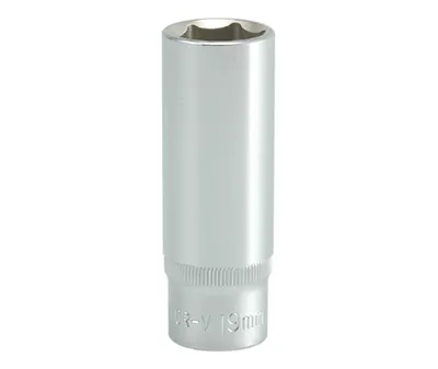 Nasadka Długa 6-KĄTNA Chromowana 1/2'' 19mm YATO