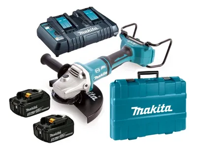 Szlifierka Kątowa Akumulatorowa 230mm 2*18V 2*5.0AH MAKITA