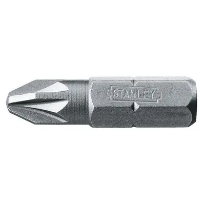 Końcówka, Bit Uchwyt 6-KĄT 1/4 25 Sztuk PZ2/25MM STANLEY