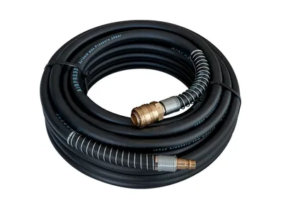 Wąż Pneumatyczny Gumowy 14*8 mm 10m Okuty AIRPRESS