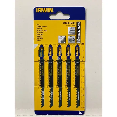 Brzeszczot Do Drewna Do Wyrzynarki Komplet 5SZTUK Typ T244D IRWIN