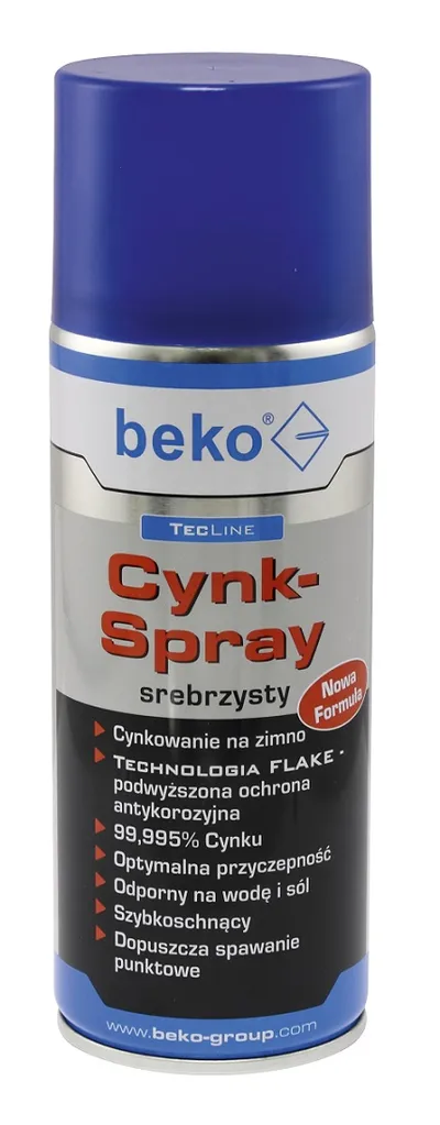 Tecline Cynk Spray 400ml BEKO