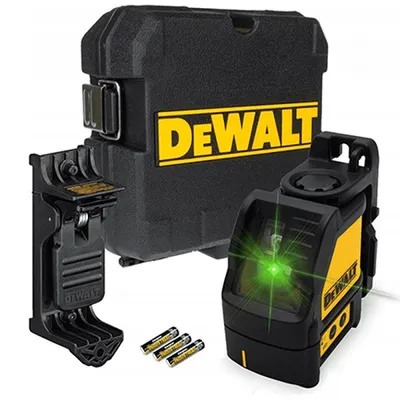 Laser Krzyżowy Samopoziomujący DEWALT - Zielony