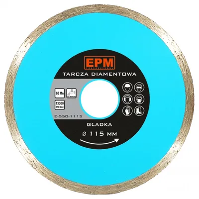 Tarcza Diamentowa Gładka 125mm EPM