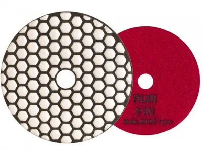Tarcza Diamentowa Do Polerowania Na Sucho FI 100 mm Gr. 400 RUBI