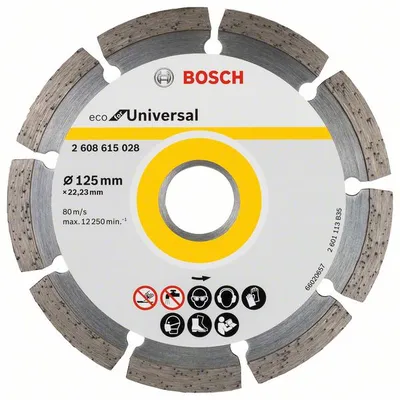 Tarcza Diamentowa Budowlana Eco Segmentowa 125mm BOSCH
