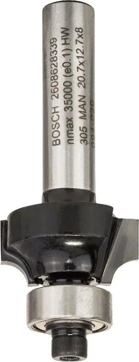 Frez Do Zaokrągleń Z Łożyskiem 8*20.7*53MM BOSCH