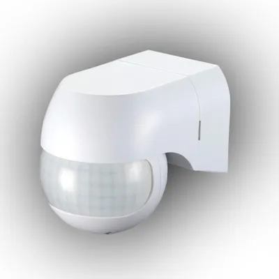 Czujnik Ruchu PIR 180 St. 800W 12 Metrów IP44 KEL - Biały