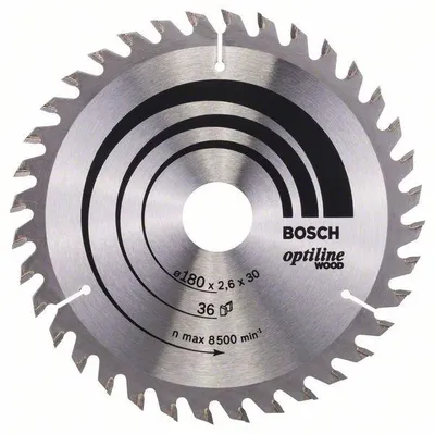 Piła Tarczowa-H Optiline Wood 180*2,6*30/20Z36 BOSCH