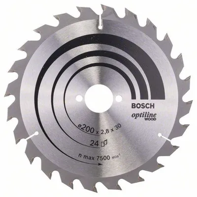 Piła Tarczowa-H Optiline Wood 200*2,8*30/Z24 BOSCH