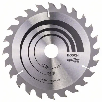Piła Tarczowa-H Optiline Wood 210*2,8*30/Z24 BOSCH