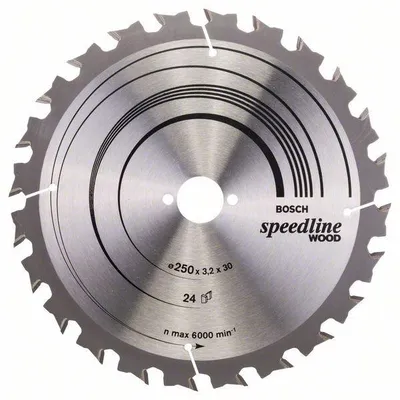 Piła Tarczowa T Speedline Wood 250*3.2*30/Z24 BOSCH